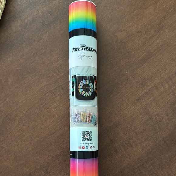Tecwrap Rainbow Craft Vinyl Roll - Picture 1 of 3
